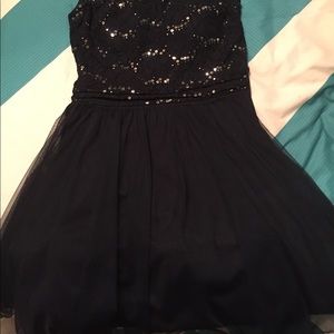 Formal, above the knee length dress